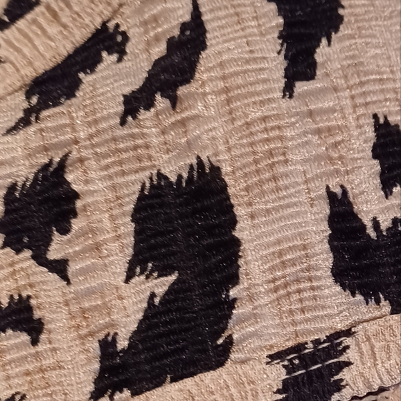 VINTAGE PLEAT PLEAT BY RAFAEL SLEEVELESS MAXI DRESS ABSTRACT/TRIBAL PRINT SMALL - Picture 6 of 7